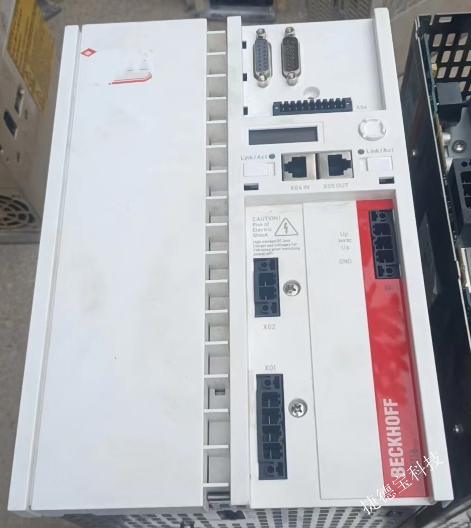 佛山倍福AX8108伺服驅動器CD40報警故障維修公司