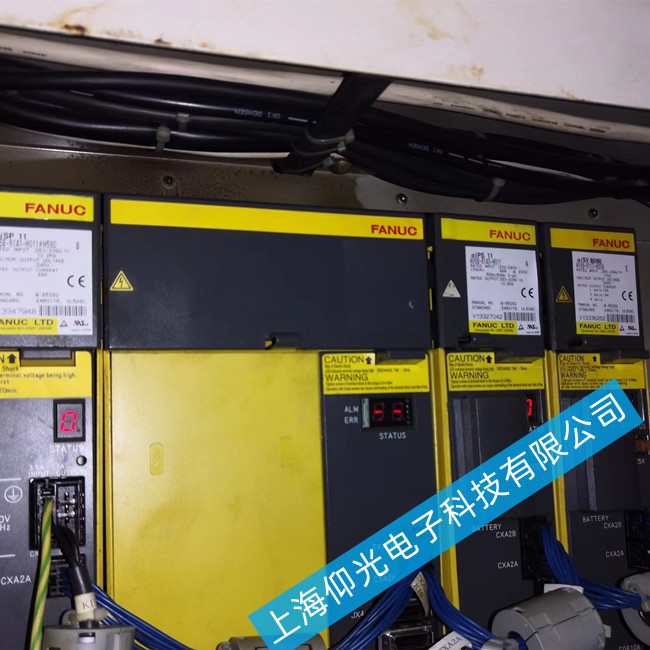 機械設(shè)備發(fā)那科伺服驅(qū)動器維修A06B- 6077-H111報警AL-06維修
